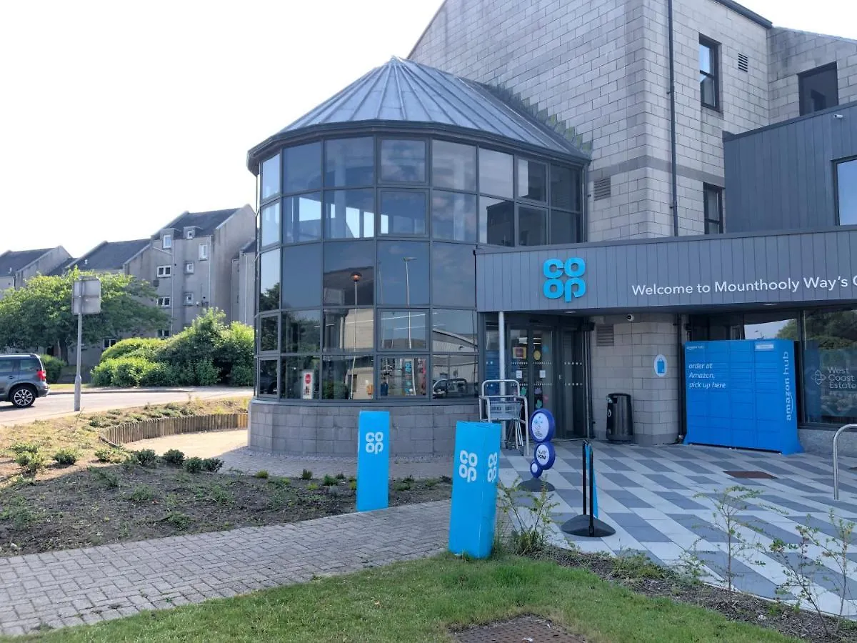 2 Doublebed Rooms Flat Aberdeen City, Near University Apartment